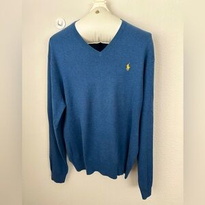 Polo Ralph Lauren Pima Cotton V Neck Sweater